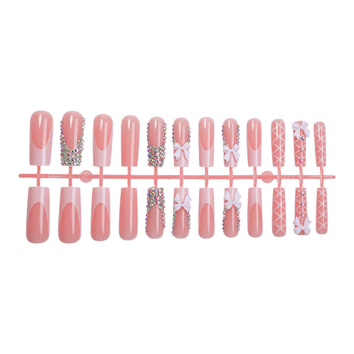 Decorative Press-On Nail Art Set Bowlift