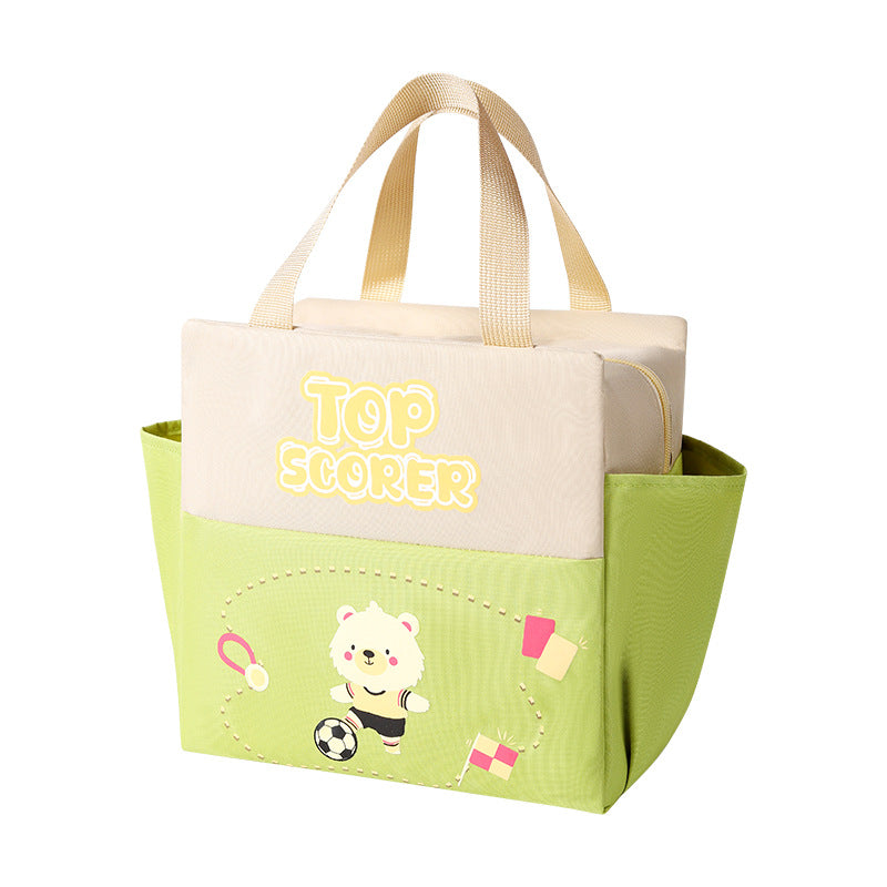 Fun Sports-Themed Insulated Lunch Bag