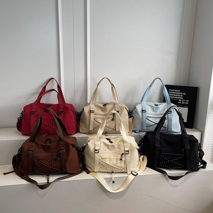 Sleek Multi-Compartment Travel Duffle