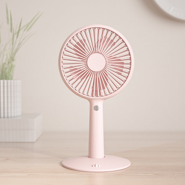 Unisex Portable Table Fan with Flexible Design and Powerful Battery Bowlift