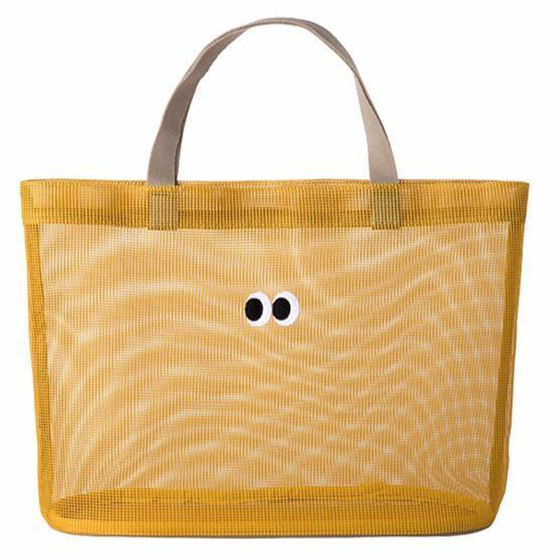 Practical beach bag with mesh structure Bowlift