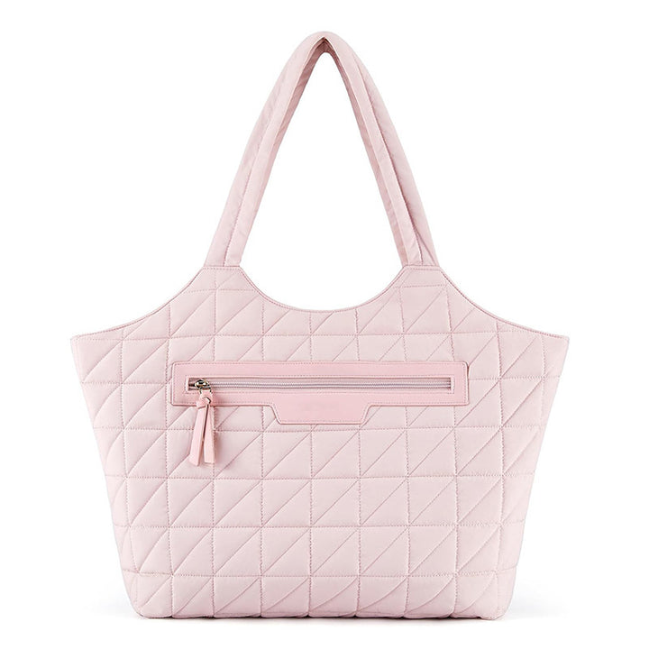 Padded handbag with textured design Bowlift