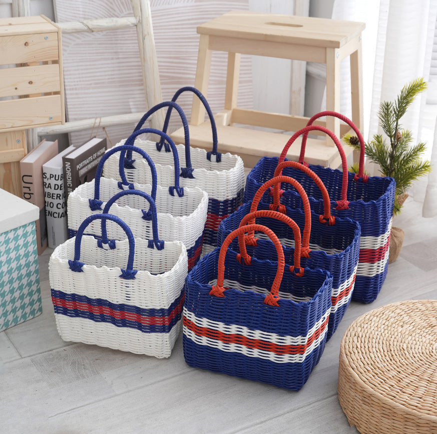 Soft-woven beach bag Bowlift
