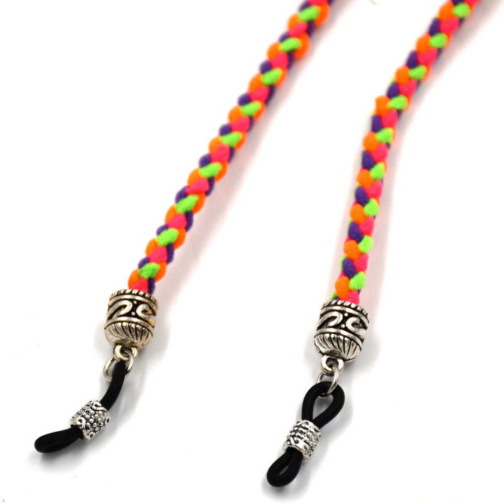 Colorful Braided Eyewear Retainer Bowlift
