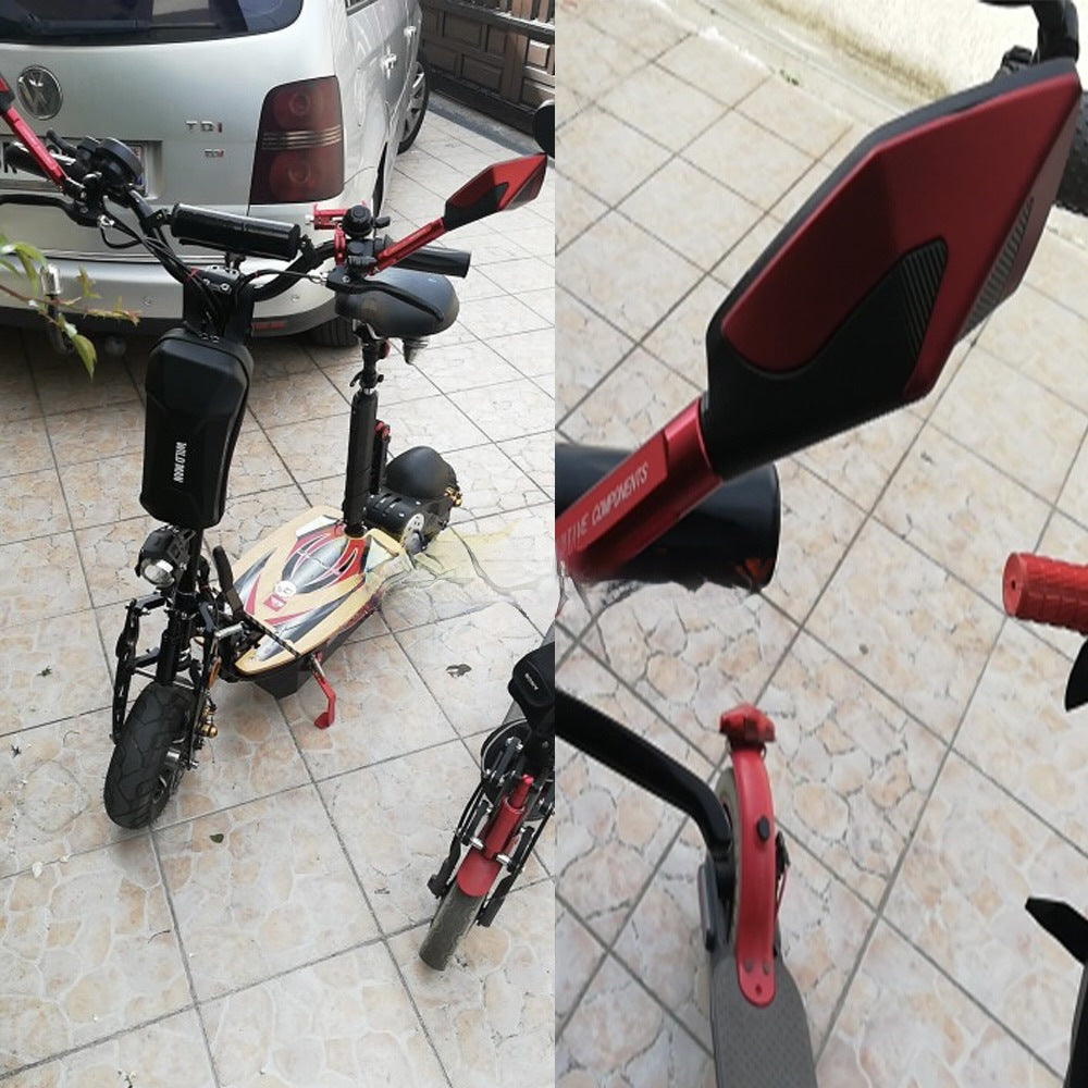 High-Visibility Adjustable Racing Mirrors Bowlift