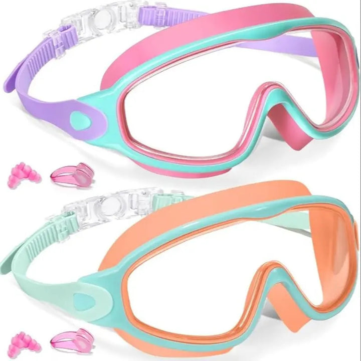 Water sports diving mask with anti-fog coating and comfort silicone frame Bowlift