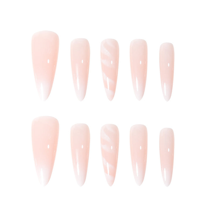Elegant Stiletto Nail Art Extensions Bowlift