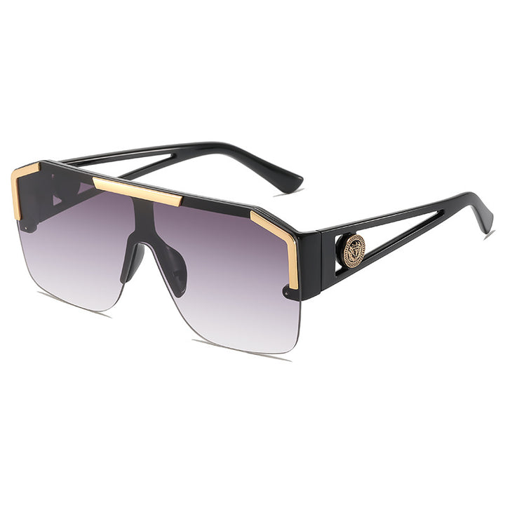 Oversized Geometric Sunglasses Bowlift