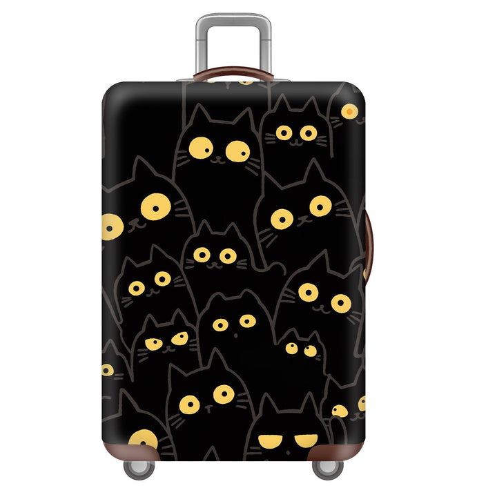 Unisex Hard Shell Suitcase with Dreamy Landscape Design Bowlift