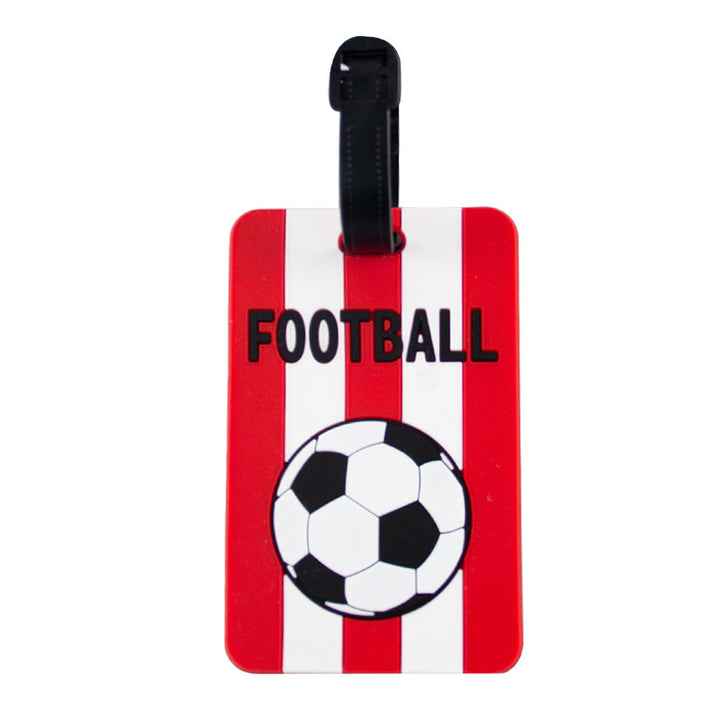 Football-Themed Luggage Tag Bowlift