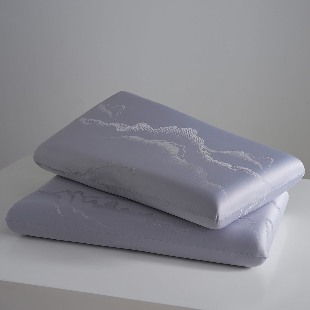 Ergonomic luxury pillow with gentle skin care technology Bowlift