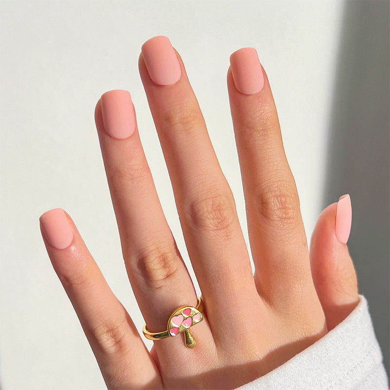 High-quality artificial nails with elegant matte finish Bowlift