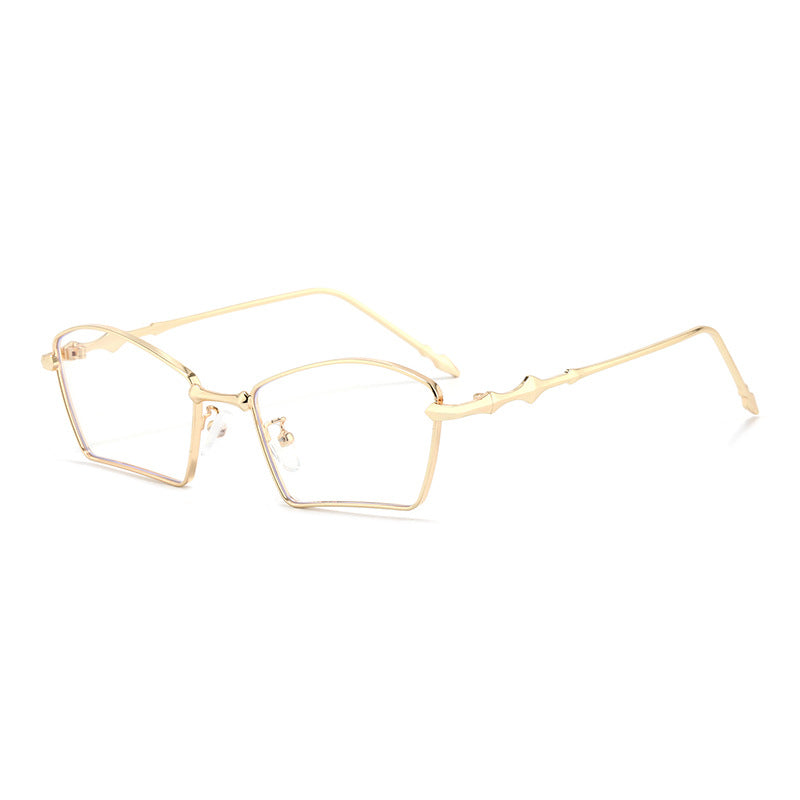 Ladies trendy sunglasses with geometric frame and gradient lenses Bowlift
