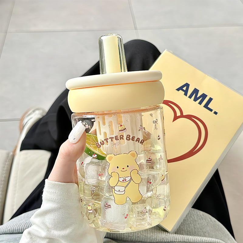 Women's Fun Drinking Cup with Silicone Lid Bowlift