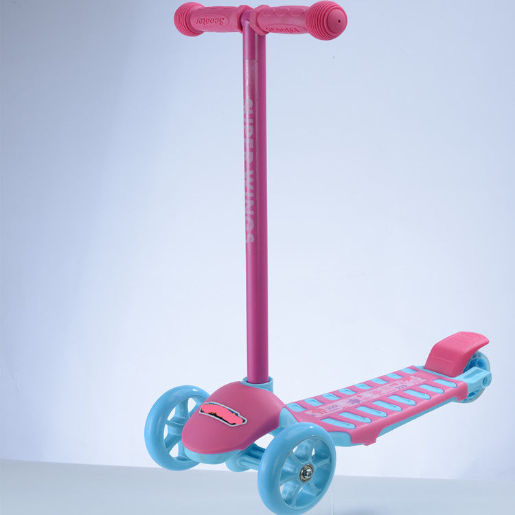 Compact 3-Wheel Lean-to-Steer Kick Scooter Bowlift
