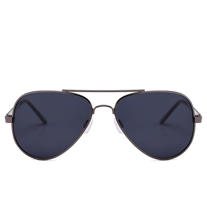 Men's Pilot Sunglasses with UV Protection and Trendy Metal Hinge Bowlift