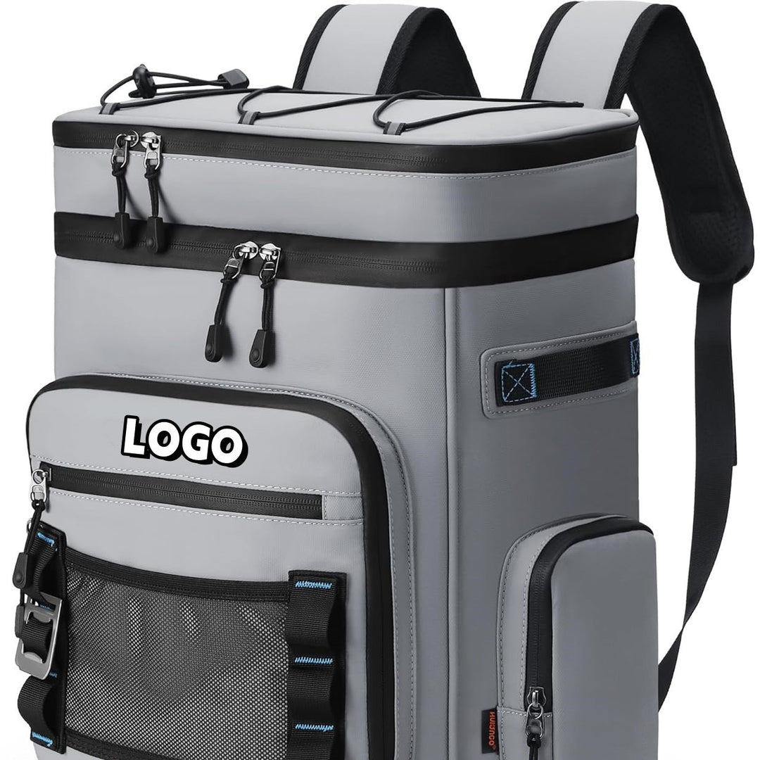 Unisex nan insulated food and cooler backpack with multiple compartments padded carrying straps and water-repellent coating Bowlift