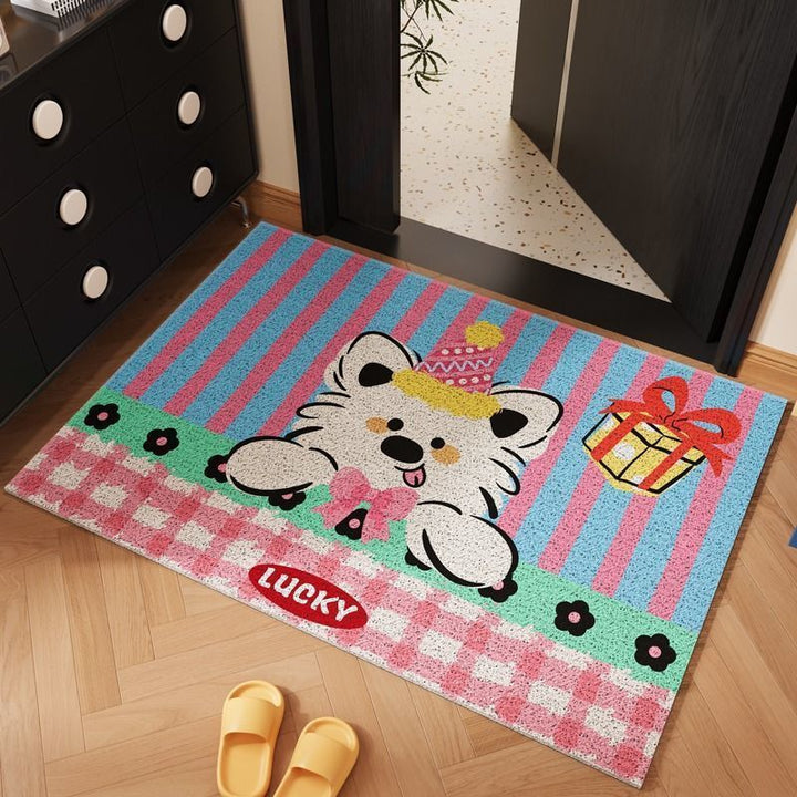 Cartoon-Themed Entrance Mat Bowlift