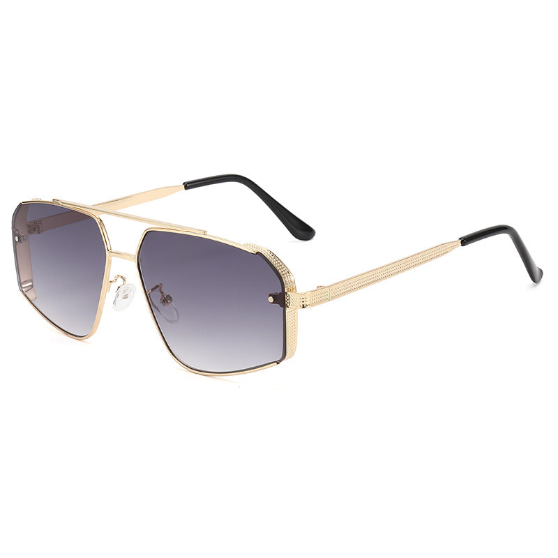 Oversized Geometric Frame Sunglasses Bowlift