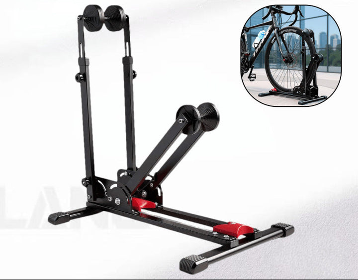 adjustable foldable wheel-on indoor bike trainer stand with adjustable roller resistance Bowlift