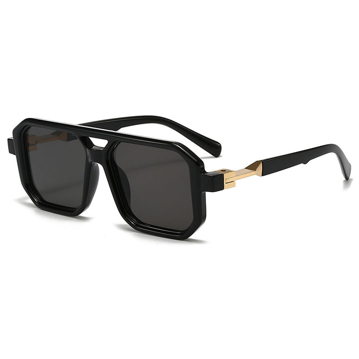 Ladies stylish oversized sunglasses with geometric frame Bowlift