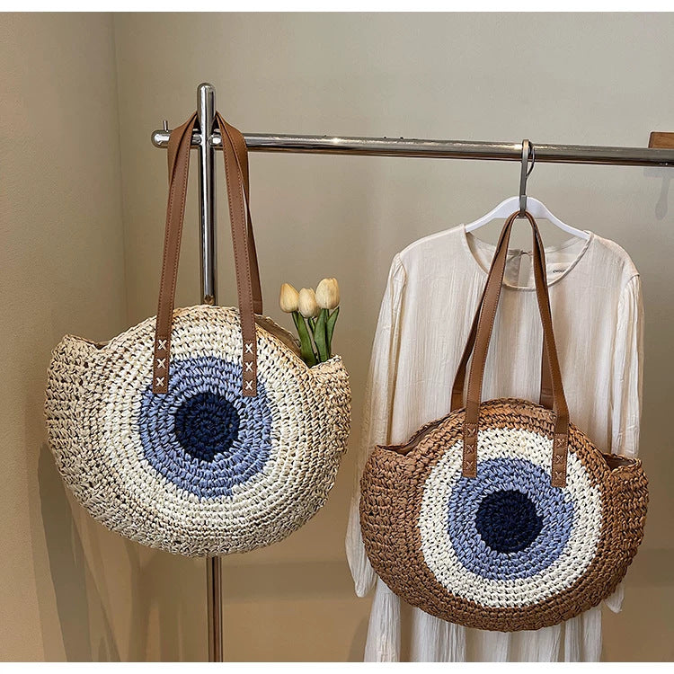 Hand-knotted basket bag with stylish design Bowlift