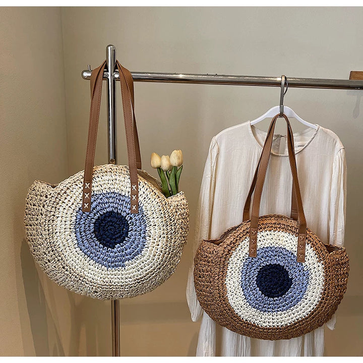 Hand-knotted basket bag with stylish design Bowlift
