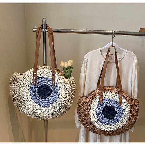 Hand-knotted basket bag with stylish design Bowlift