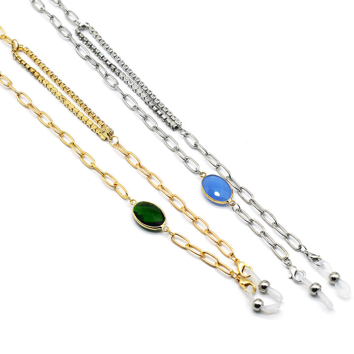 Elegant Chain Eyewear Holder Bowlift