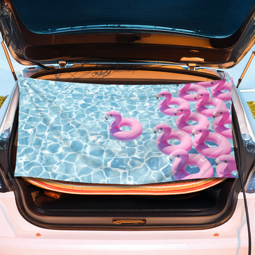 Beach blanket with cheerful summer motif Bowlift