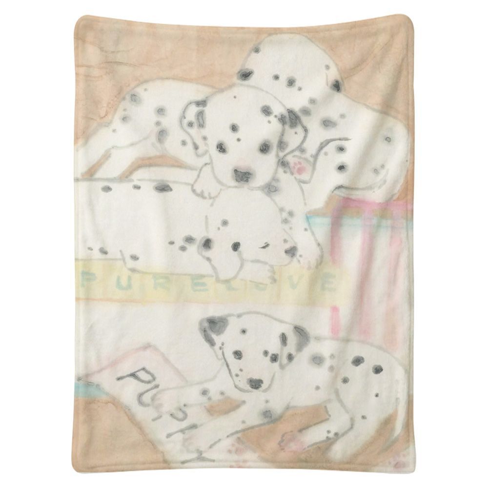 Cuddly Character-Themed Throw Blanket