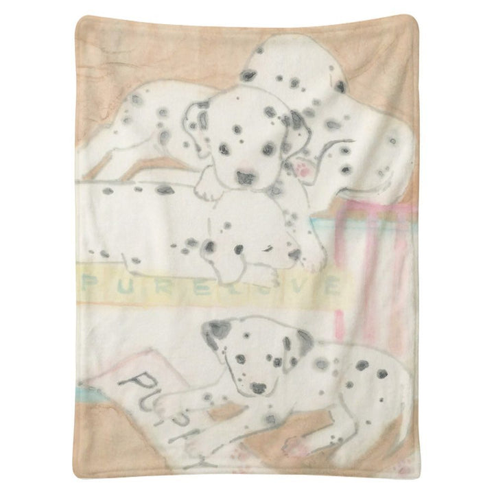 Cuddly Character-Themed Throw Blanket
