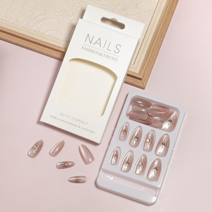 DIY Designer Press-On Nail Set Bowlift