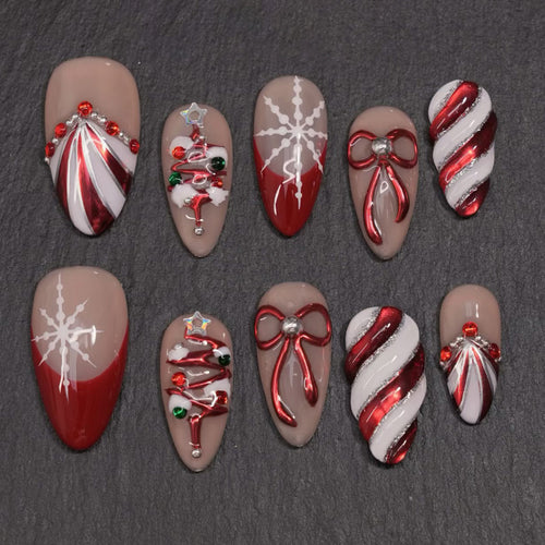 Festive Art Nails Bowlift