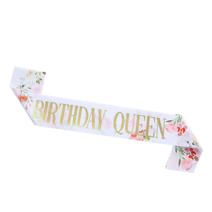 Women's Festive Crown with Elegant Sash Bowlift