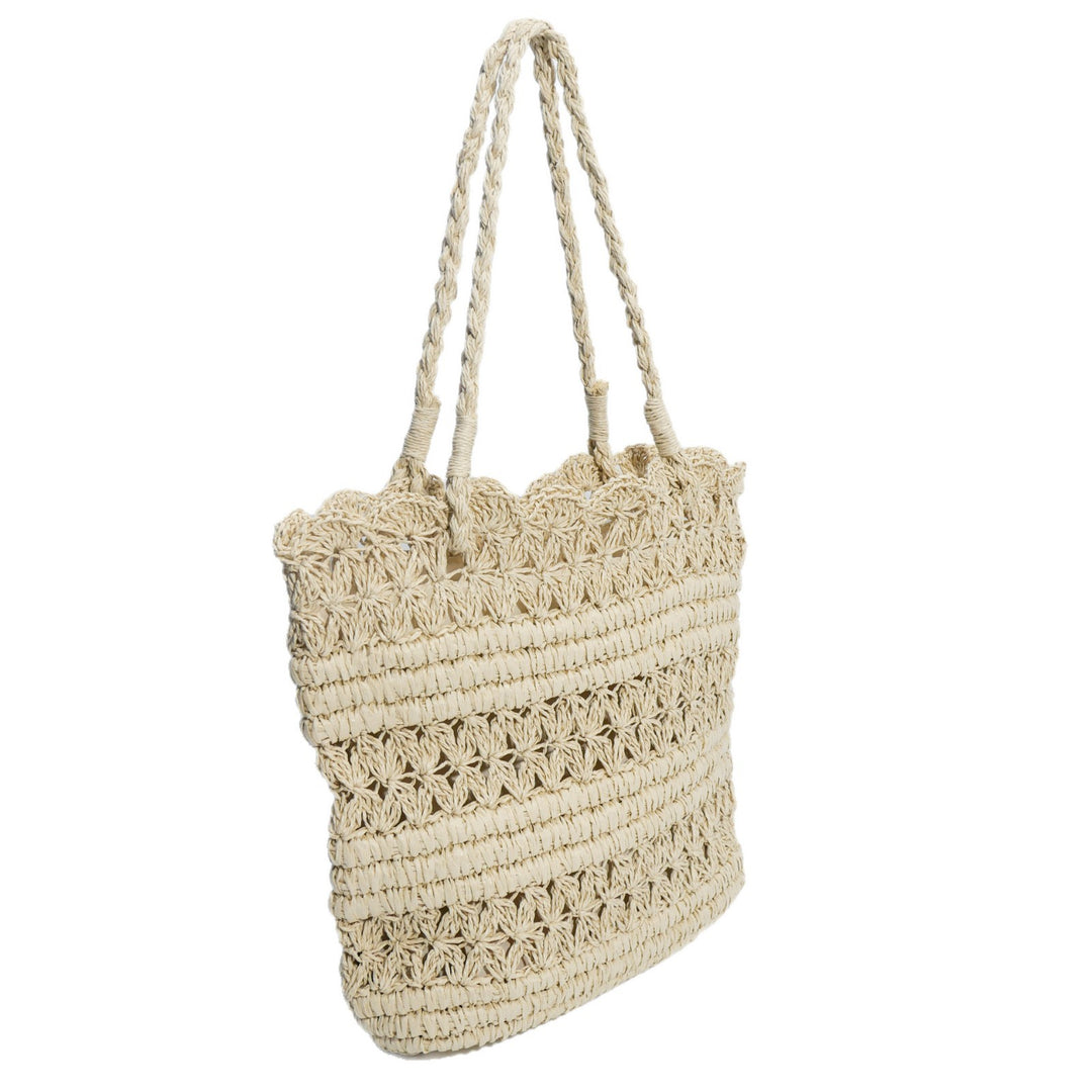 Braided beach bag with unique design Bowlift
