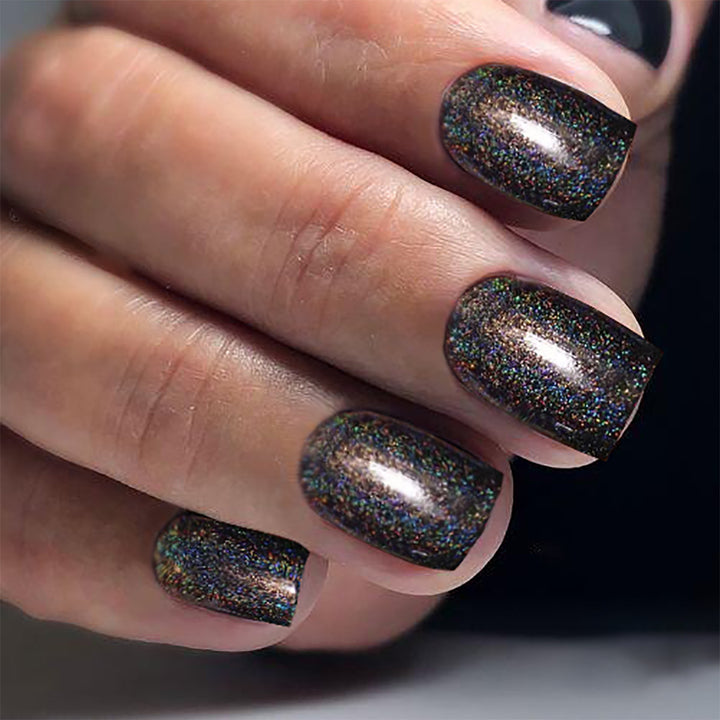 Glamorous Glitter-Infused Press-On Nail Set Bowlift