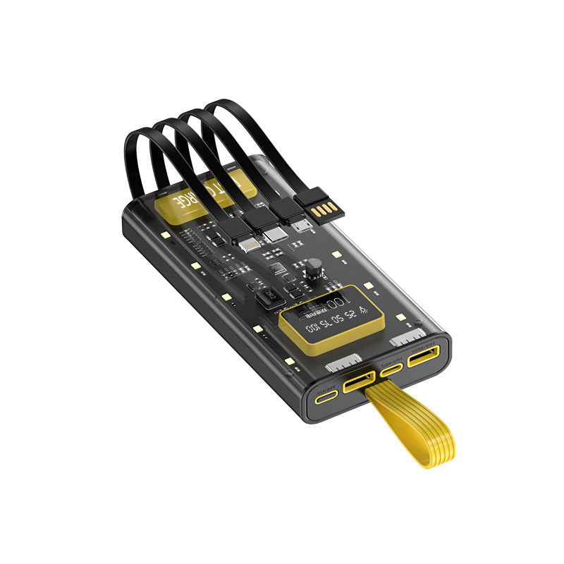 Portable power bank with powerful fast charging technology and intelligent battery level display Bowlift