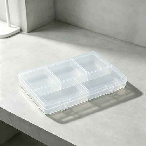 Multi-Compartment Storage Organizer Box Bowlift