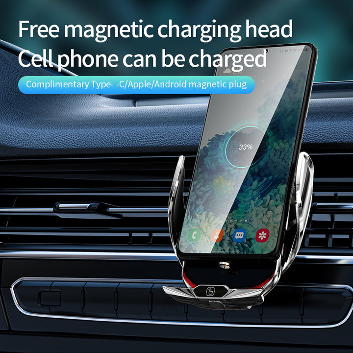 Unisex Automatic Smartphone Charging Holder Bowlift
