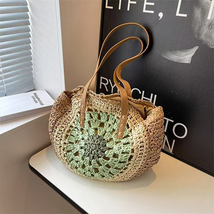 Handcrafted Natural Fiber Bag Bowlift