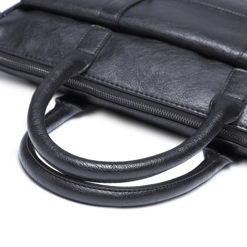 Stylish business briefcase with multiple compartments Bowlift