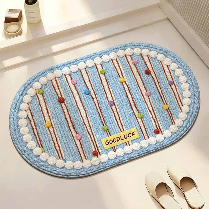 Decorative Woven Area Mat
