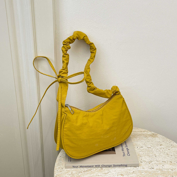 WoTextured Fabric Sling Bag Bowlift