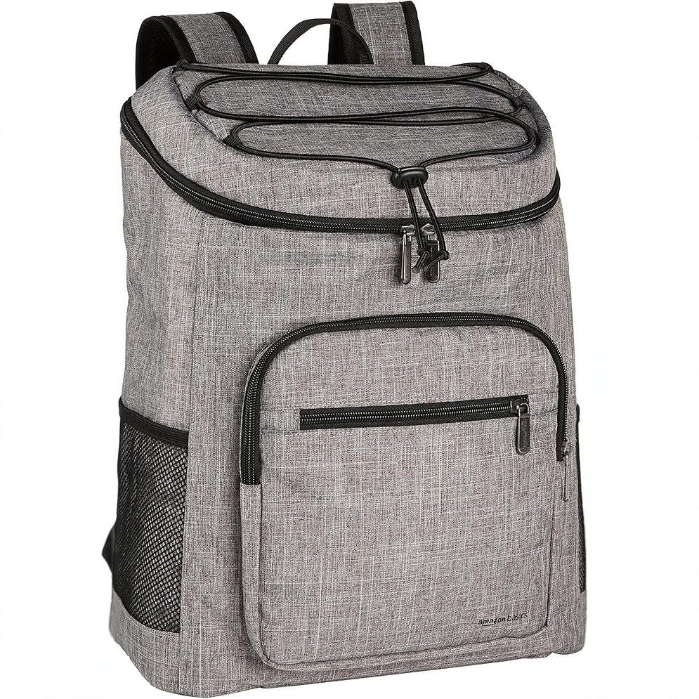 Unisex nano insulated lunch backpack with insulating inner lining and multifunctional organizer pockets Bowlift