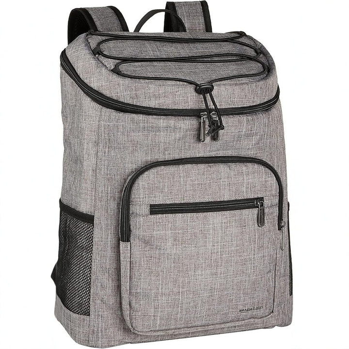 Unisex nano insulated lunch backpack with insulating inner lining and multifunctional organizer pockets Bowlift