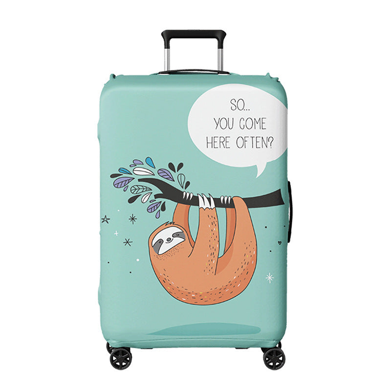 Unisex Hard-shell suitcase with cheerful pirate motif Bowlift