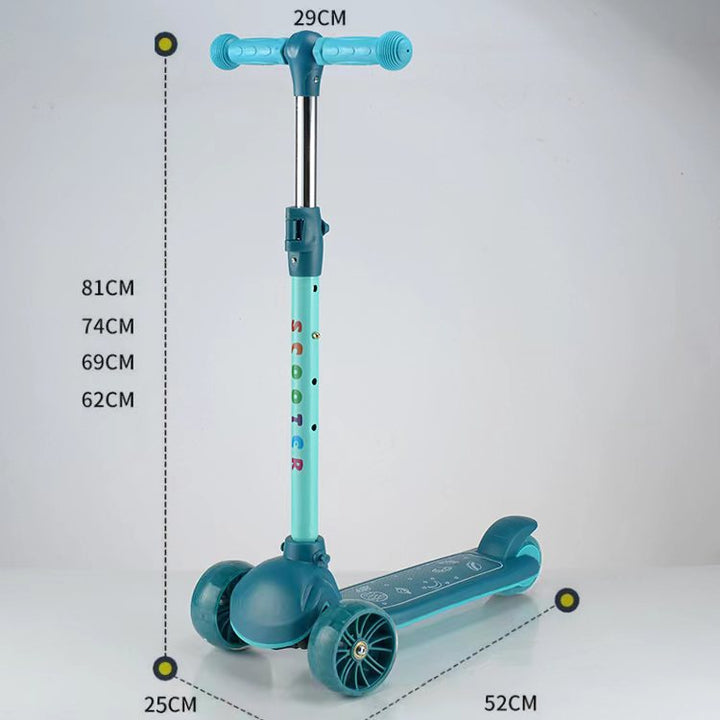 Adjustable Height Kickboard Scooter Bowlift
