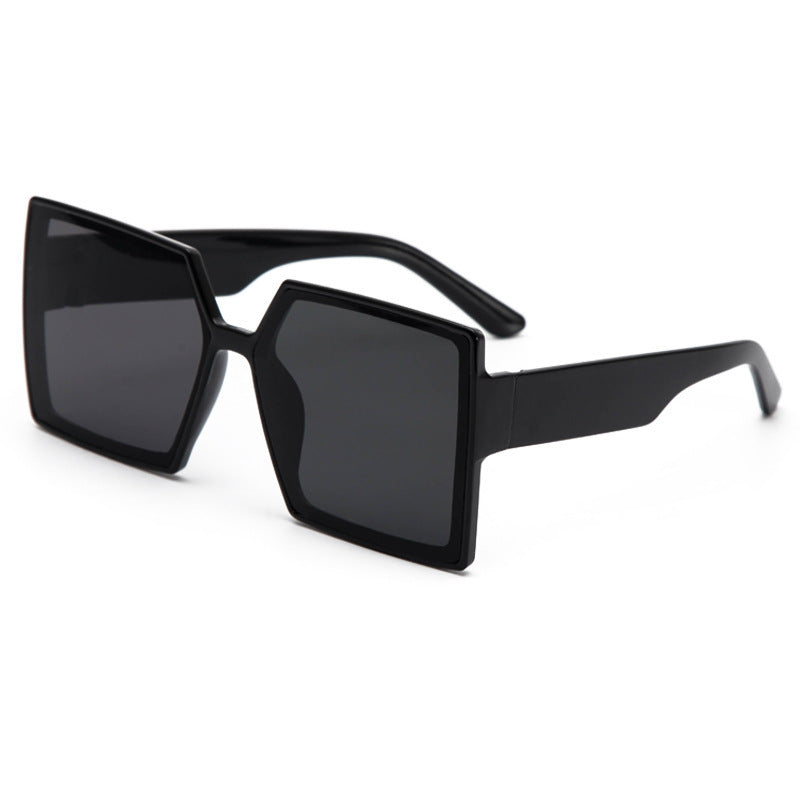 Women's Fashionable oversized sunglasses in modern hexagon design Bowlift