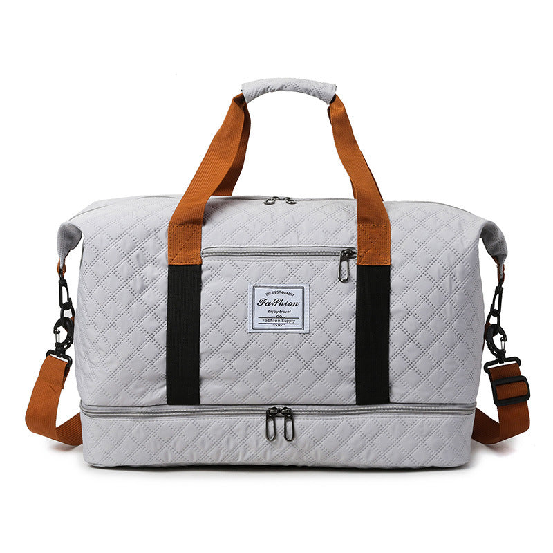 Quilted Multi-Functional Travel Duffle